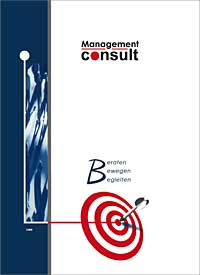 Unternehmensbroschüre der Unternehmensberatung Management consult GmbH aus Bonn